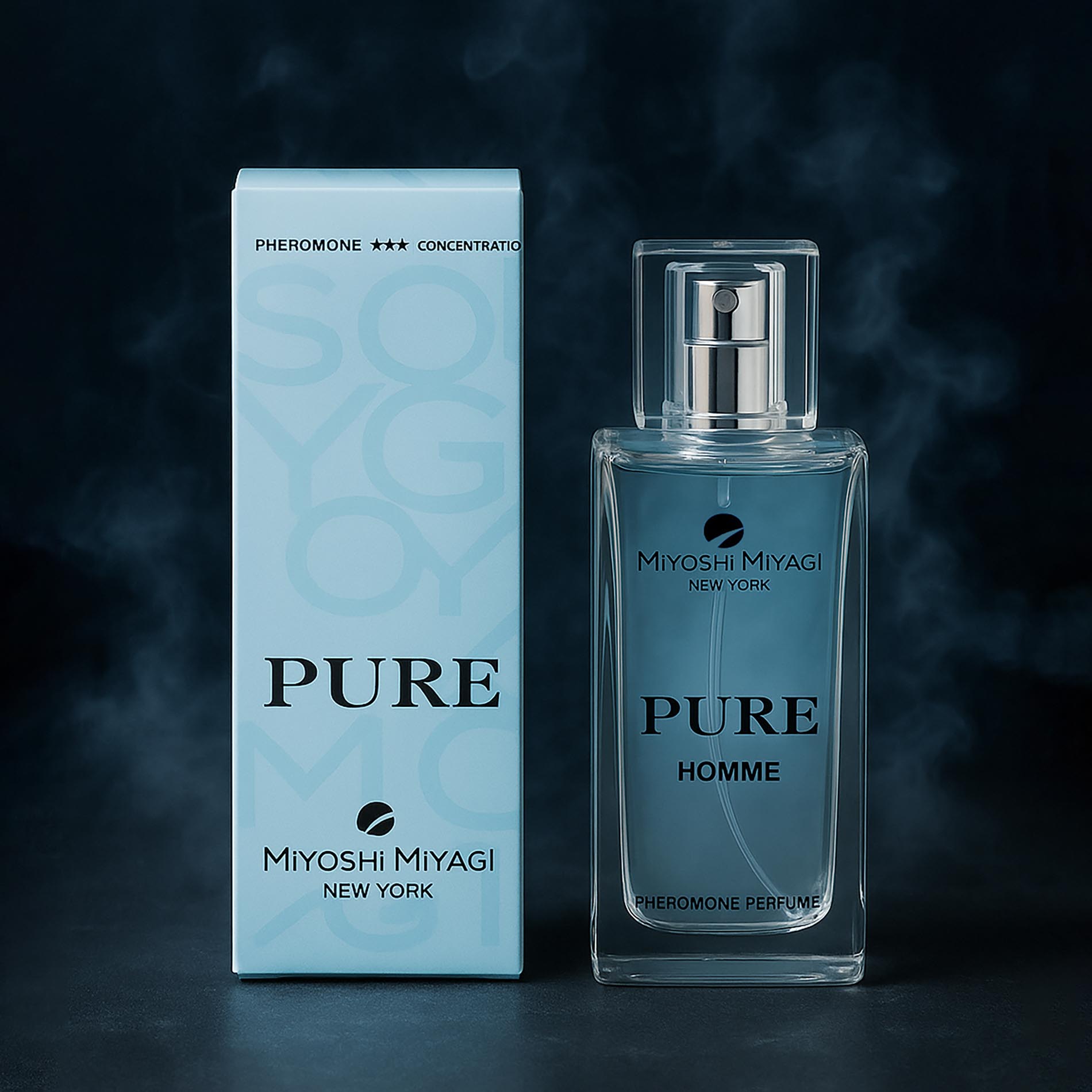 Духи з феромонами для чоловіків Miyoshi Miyagi PURE for MAN 50 мл - 1