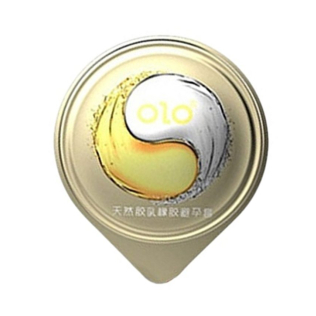 Ультратонкие презервативы с гиалуроновой кислотой согревающим и охлаждающим эффектом OLO Ice &amp;amp; Fire 1 штука