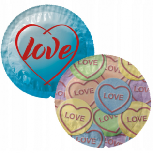 Презерватив латексный прозрачный EXS Love 1шт