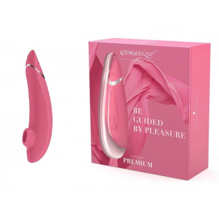 Бесконтактный вакуумный клиторальный стимулятор Womanizer Premium розовый