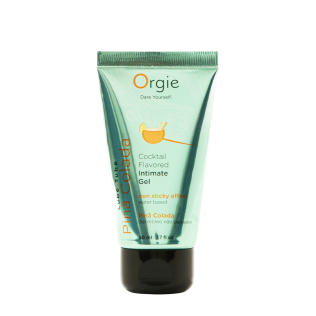 Оральний лубрикант зі смаком коктейлю Піна Колада на водній основі Orgie Lube Tube Pina Colada 50 мл