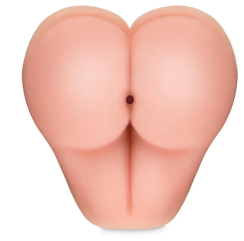 Насадка на член реалистичная Мастурбатор анус 2 в 1 телесного цвета Nature Skin Extension + Masturbator - 7