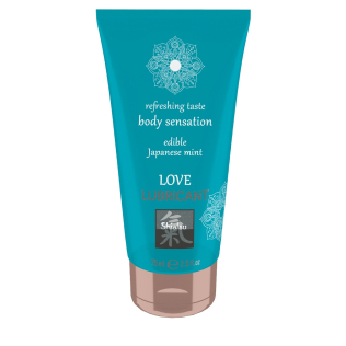 Оральный лубрикант со вкусом Японской Мяты Shiatsu Love 75 мл