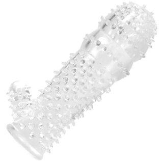 Насадка на член пупырчатая прозрачного цвета Winyi Transparent рal