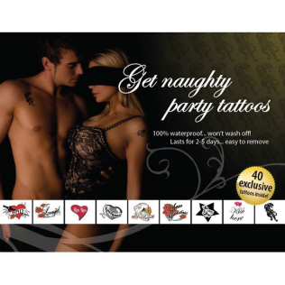 Тимчасове тату Tattoo Set-Get Naughty Party