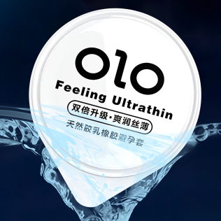 Ультратонкие презервативы с гиалуроновой кислотой OLO Feeling Ultrathin 1 штука