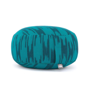 Подушка для медитации Rondo Ethno Bodhi сине-зеленый 32х17 см