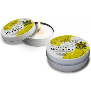 Массажная свеча Путешествие на пляж Вайкики Petits Joujoux 43 грамма