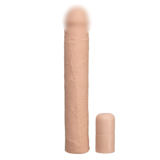 Удлиняющая насадка на половой член телесного цвета Doc Johnson Xtend It Kit White