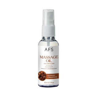 Масажна олія з збуджуючим ароматом кориці AFS Production 50 мл