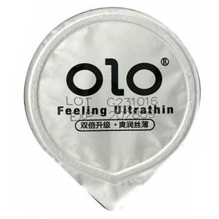 Ультратонкие презервативы с гиалуроновой кислотой OLO Feeling Ultrathin 1 штука