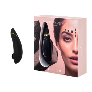 Бесконтактный вакуумный клиторальный стимулятор Womanizer Premium черный