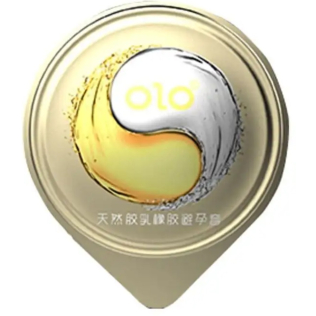 Ультратонкие презервативы с гиалуроновой кислотой с согревающим и охлаждающим эффектом OLO Ice&amp;amp;Fire 1 штука