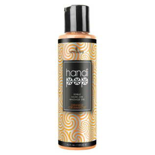 Їстівний лубрикант для мінету Sensuva Handipop апельсиновий крем (125 мл)