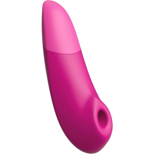 Клиторальный вакуумный вибростимулятор 2 в 1 розовый Womanizer Enhance   