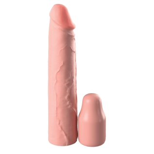 Насадка на член реалистичная бежевая Pipedream Fantasy X-tensions Elite 