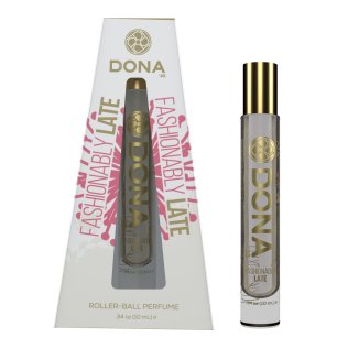 Парфуми в роликовому стіку DONA Roll-On Perfume-Fashionably Late (10 мл) для подорожей