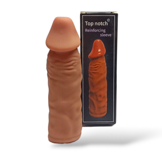 Реалистичная насадка на член телесного цвета Top-Notch Natural